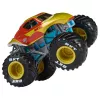 Monster Jam, Marvel Iron Man Vs. War Machine monstros de metal fundido oficiais, escala 1:64, brinquedo para rapazes e raparigas a partir dos 3 anos