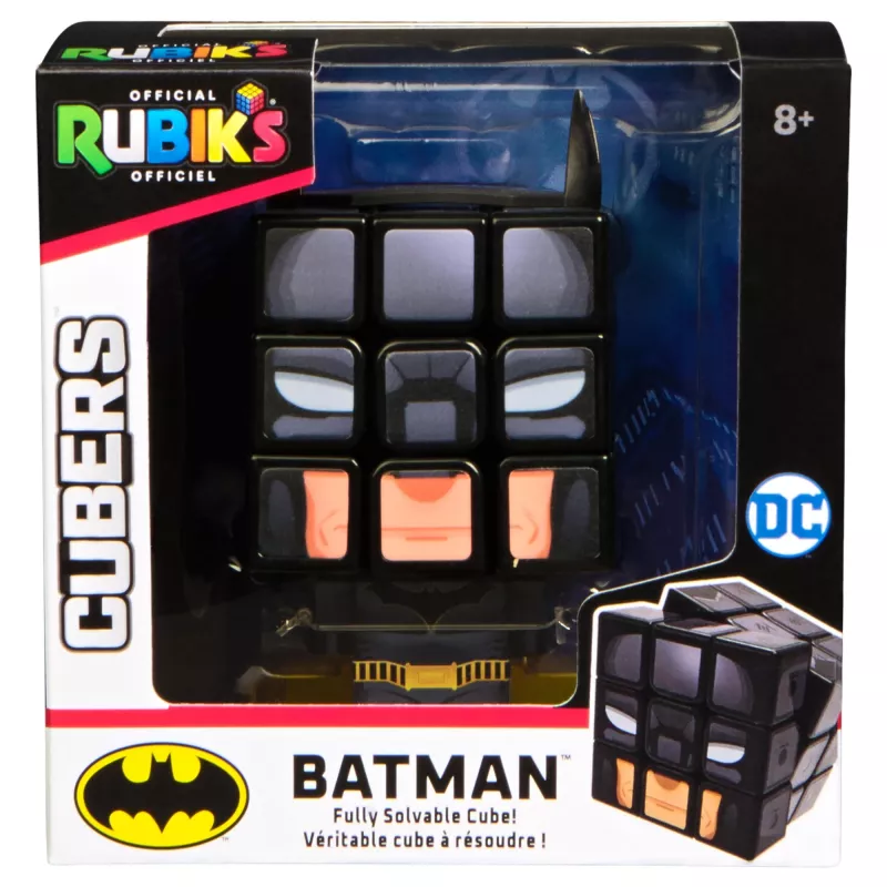 Cubo de Rubik 3x3 puzzle spinmaster — design Batman