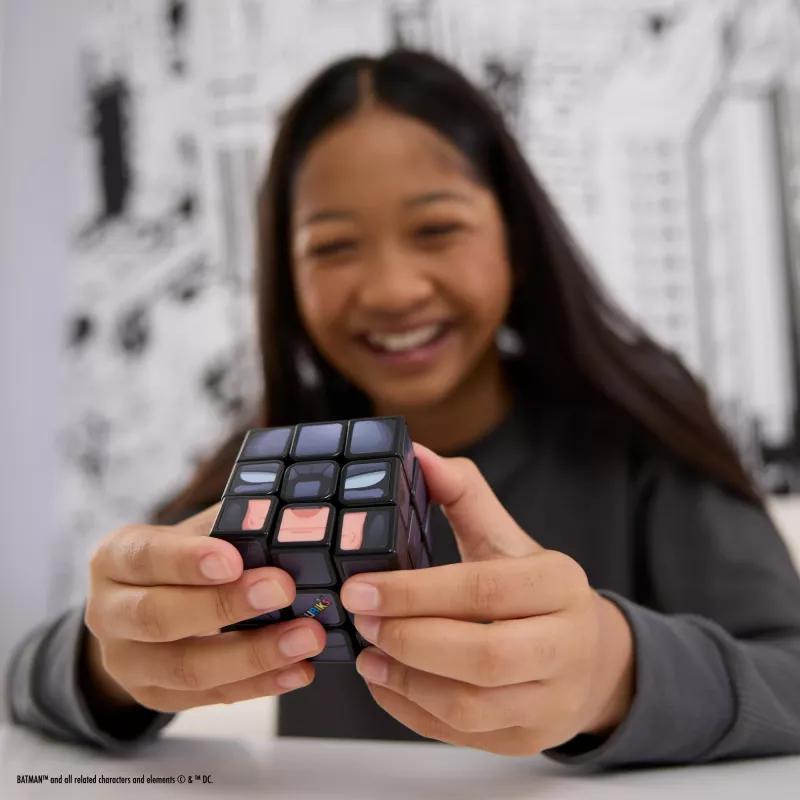 Cubo de Rubik 3x3 puzzle spinmaster — design Batman