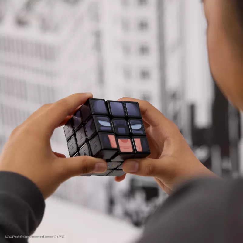 Cubo de Rubik 3x3 puzzle spinmaster — design Batman