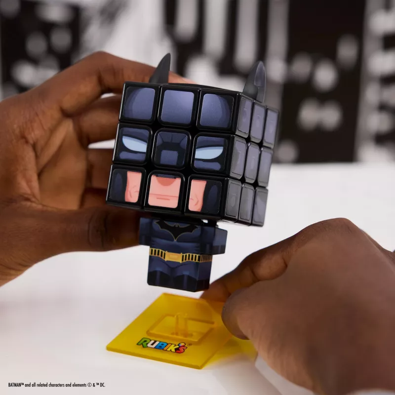 Cubo de Rubik 3x3 puzzle spinmaster — design Batman