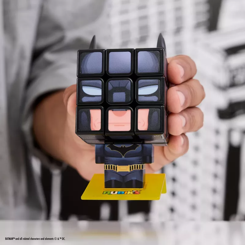 Cubo de Rubik 3x3 puzzle spinmaster — design Batman