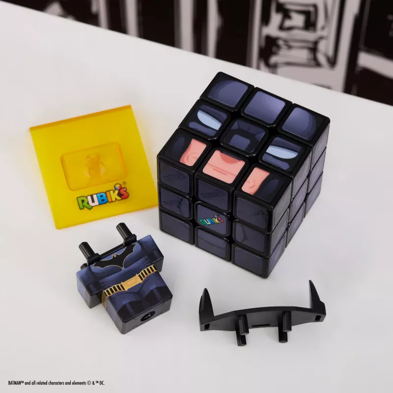 Cubo de Rubik 3x3 puzzle spinmaster — design Batman