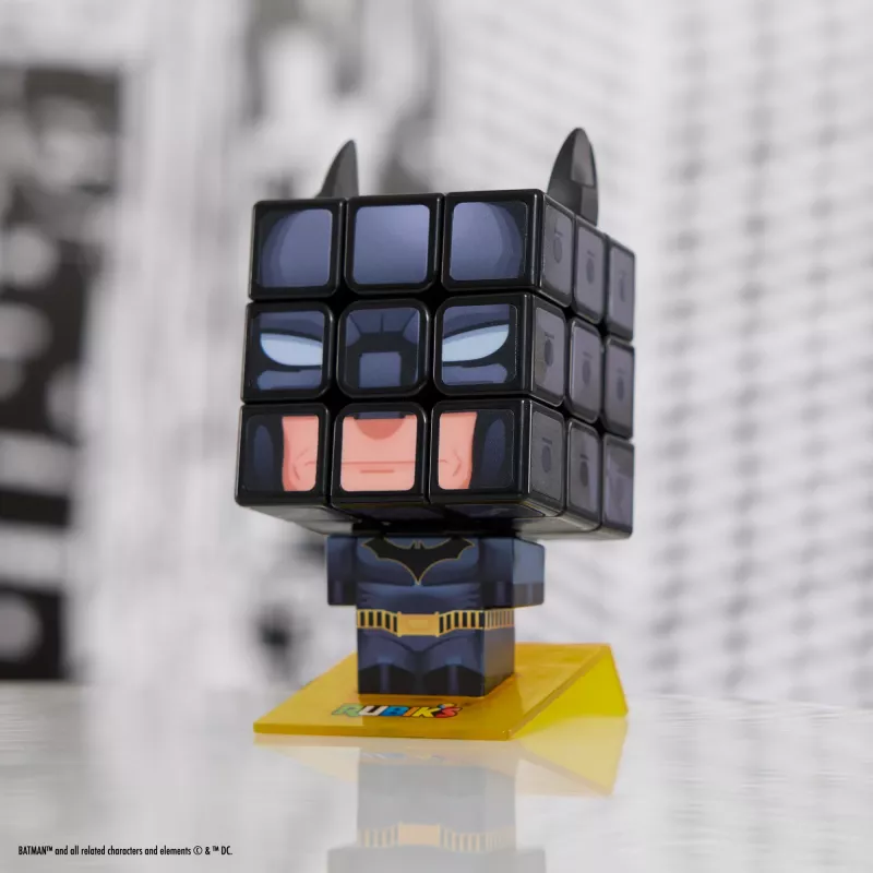 Cubo de Rubik 3x3 puzzle spinmaster — design Batman