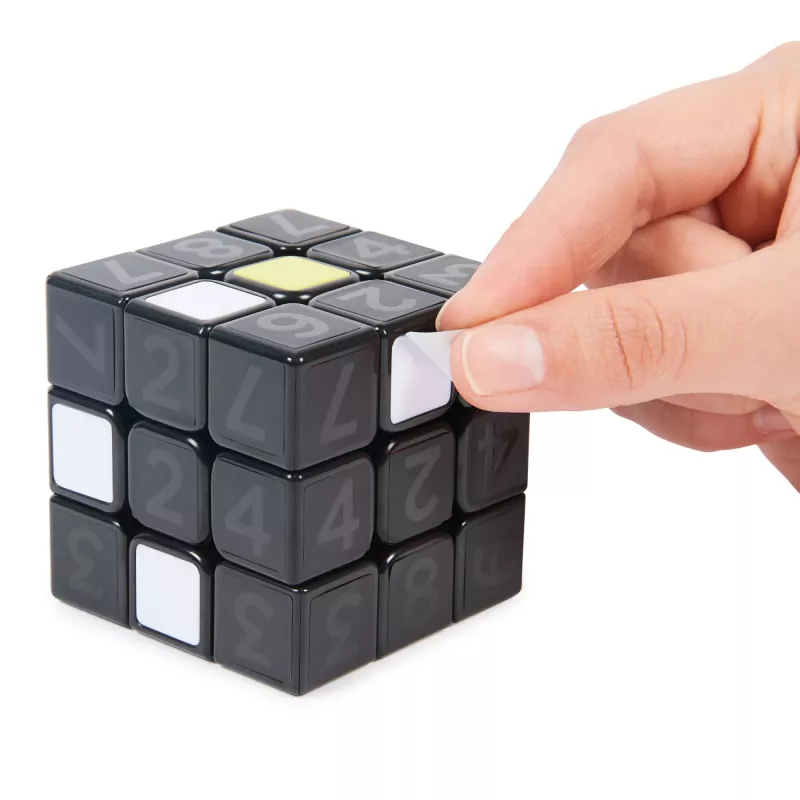 Rubik’s Coach Cube, aprenda a resolver o cubo 3x3 com autocolantes, instruções e vídeos | brinquedo antiestresse fidget | cubo fidget para adultos | a partir dos 8 anos