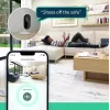 Câmara de segurança IP Arlo Essential 2K Indoor Security Camera pack de 2 sem fios para interior