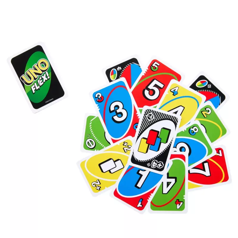 Jogo de cartas MATTEL Games UNO Flex — jogo de descarte, idade 7+
