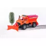 Camião BRUDER MB Unimog, construção em ABS, idade recomendada 4+