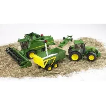 Mini trator BRUDER John Deere T670i