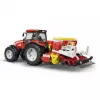 Acessório de brinquedo BRUDER Pöttinger Vitasem 302ADD peça de modelo, plástico, vermelho/branco/amarelo
