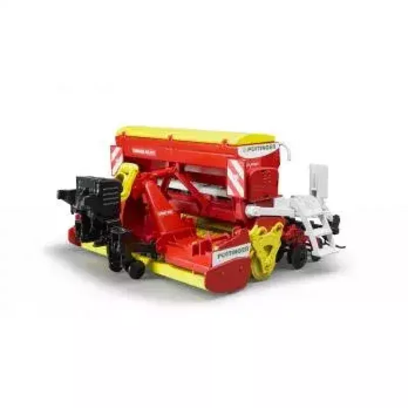 Acessório de brinquedo BRUDER Pöttinger Vitasem 302ADD peça de modelo, plástico, vermelho/branco/amarelo