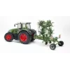 Bruder Krone KWT 8.82 espalhador de feno, 1:16, verde