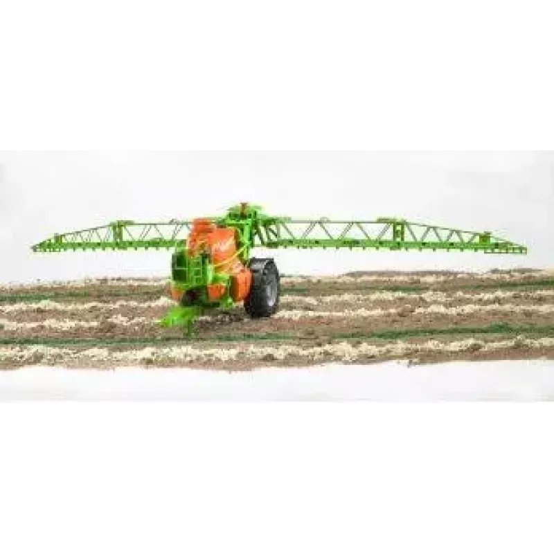 Acessório para modelo BRUDER Amazone UX 5200 à escala — peça de plástico verde e laranja