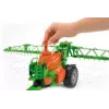 Acessório para modelo BRUDER Amazone UX 5200 à escala — peça de plástico verde e laranja