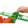 Acessório para modelo BRUDER Amazone UX 5200 à escala — peça de plástico verde e laranja