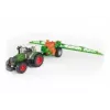Acessório para modelo BRUDER Amazone UX 5200 à escala — peça de plástico verde e laranja