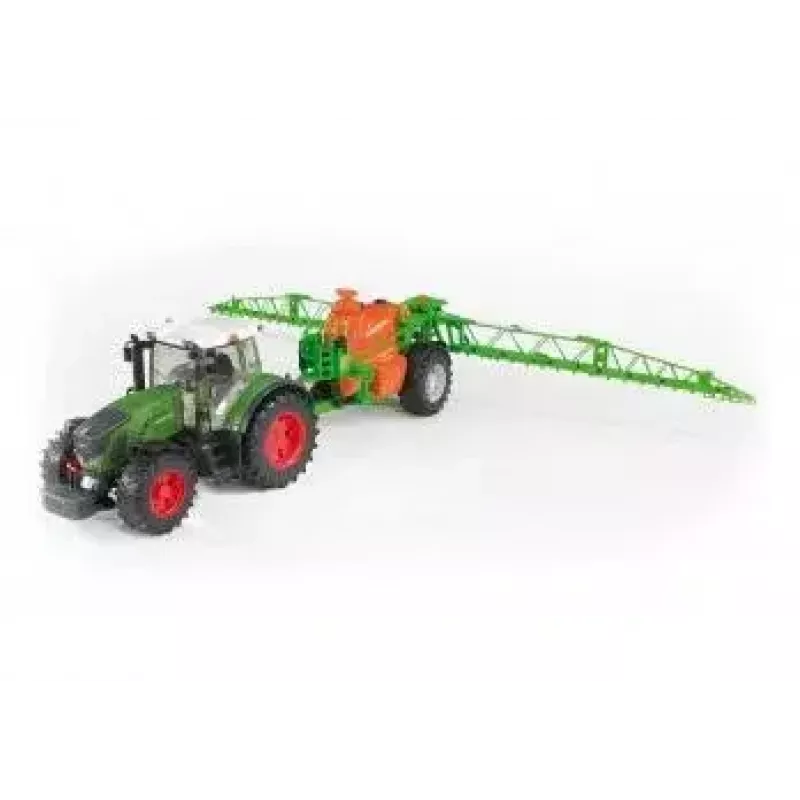 Acessório para modelo BRUDER Amazone UX 5200 à escala — peça de plástico verde e laranja