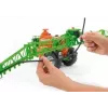 Acessório para modelo BRUDER Amazone UX 5200 à escala — peça de plástico verde e laranja