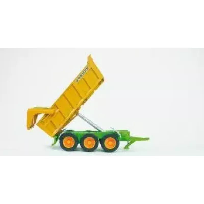 Bruder Joskin reboque basculante, 1:16, verde/amarelo