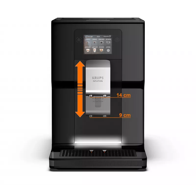 Krups Intuition Preference EA8738 máquina de café automática, 3 l, preta