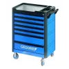 Gedore Workster Highline WHL-L7-TS-147 carrinho de ferramentas, 147 ferramentas, azul/preto