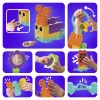 Conjunto de construção MEGA BLOKS Move 'n Groove Caterpillar da MATTEL — 30 peças, plástico, multicolor, a partir de 1 ano