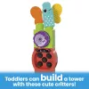 Conjunto de construção MEGA BLOKS Move 'n Groove Caterpillar da MATTEL — 30 peças, plástico, multicolor, a partir de 1 ano