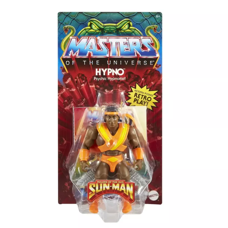 Figura de ação Mattel Masters of the Universe Origins Hypno 6+