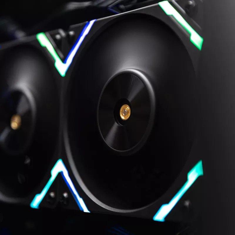 Refrigeração líquida All-in-One VALKYRIE Dragonfang 360 ARGB preto