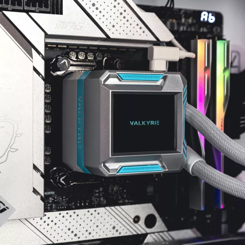 Refrigeração líquida All-in-One VALKYRIE Syn 240 ARGB branco