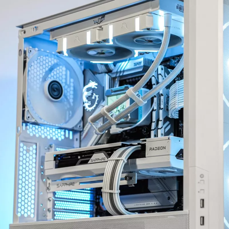Refrigeração líquida All-in-One VALKYRIE Syn 240 ARGB branco