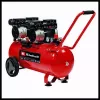 Einhell TE-AC 50 Silent 4020620 compressor de ar, 1500 W, 50 l, 8 bar, vermelho/preto