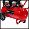 Einhell TE-AC 50 Silent 4020620 compressor de ar, 1500 W, 50 l, 8 bar, vermelho/preto