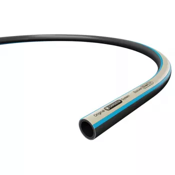 Mangueira de jardim Gardena 18931-20 20 m de superfície plástico elastómero termoplástico TPE preto azul cinzento