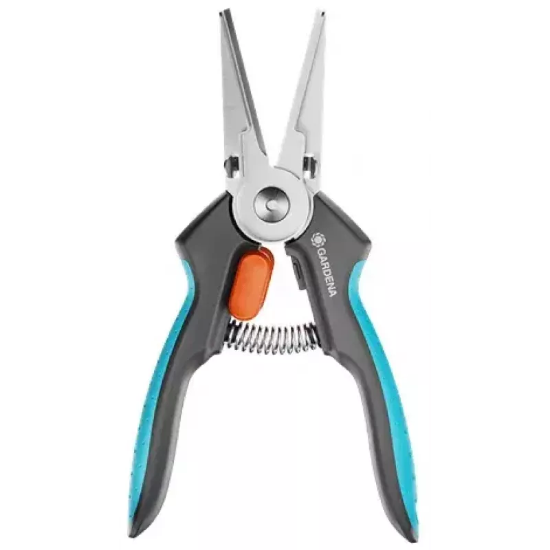 Tesoura de poda Gardena GripCut 12213-20 punho de plástico preto verde lâmina de aço inoxidável