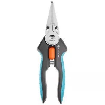 Tesoura de poda Gardena GripCut 12213-20 punho de plástico preto verde lâmina de aço inoxidável