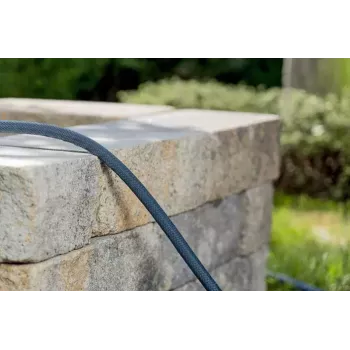 Mangueira de jardim Gardena Liano 20 m PVC preta cinzenta de superfície