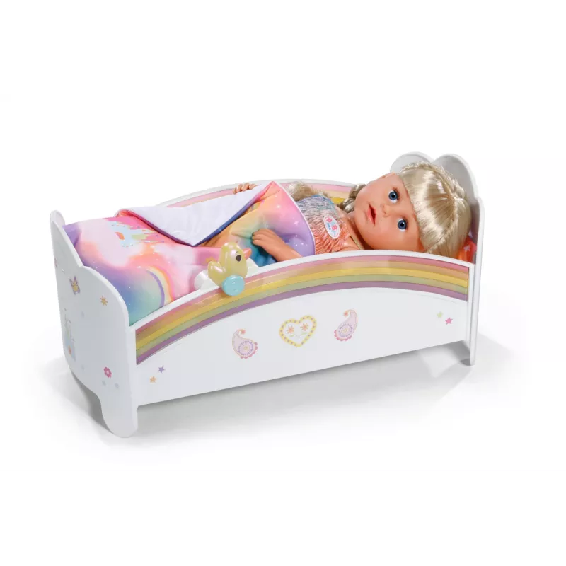 Zapf Creation BABY born Rainbow Bed 835999 mobiliário para bonecas