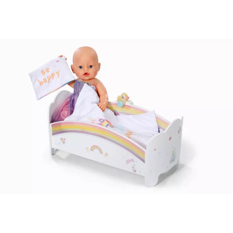 Zapf Creation BABY born Rainbow Bed 835999 mobiliário para bonecas