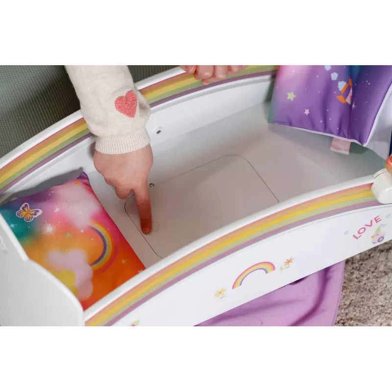 Zapf Creation BABY born Rainbow Bed 835999 mobiliário para bonecas