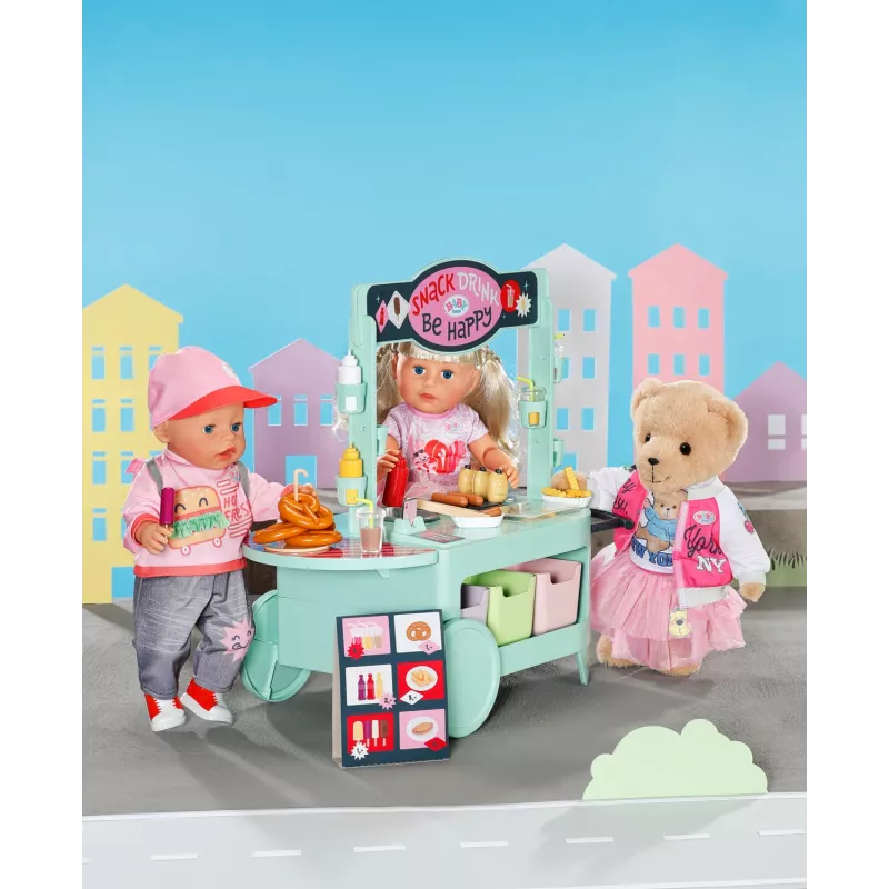 Conjunto de acessórios para boneca BABY born da Zapf Creation — Snack Shop modelo 835883