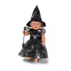 BABY born bruxa 43 cm, fato de boneca, 3 anos