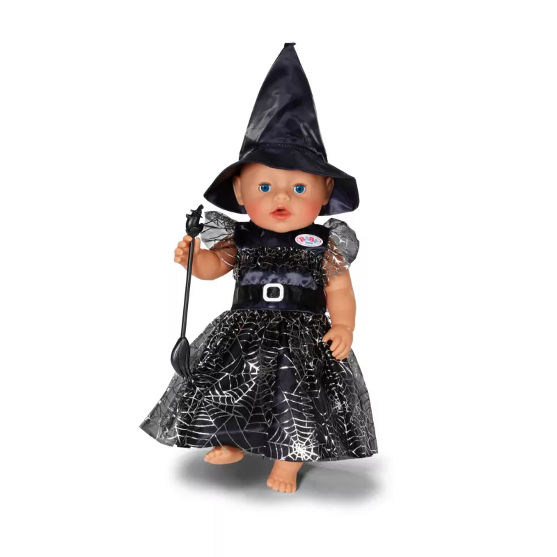 BABY born bruxa 43 cm, fato de boneca, 3 anos