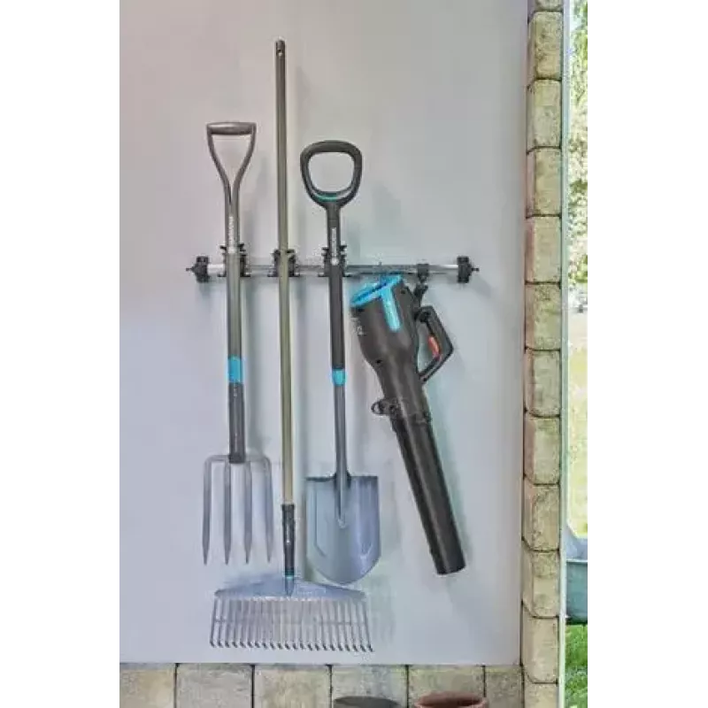 Gardena 3509-20 prateleira de armazenamento para ferramentas de jardim para montagem na parede plástico borracha aço