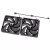 Ventoinha para PC THERMALTAKE - CT140 - 14cm - preto - pack de 2