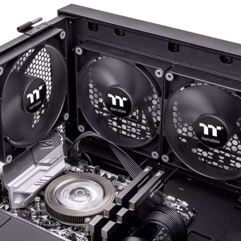 Ventoinha para PC THERMALTAKE - CT140 - 14cm - preto - pack de 2
