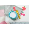 BABY born conjunto de alimentação – acessório de alimentação para bonecas com imagens de refeições ativadas por água