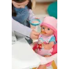 BABY born conjunto de alimentação – acessório de alimentação para bonecas com imagens de refeições ativadas por água