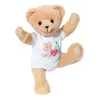 Peluche zapf creation BABY born Singing Teddy 837962 — urso de peluche cantor para bonecas
