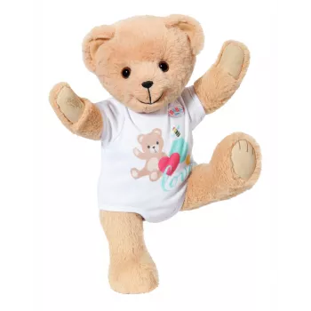 Peluche zapf creation BABY born Singing Teddy 837962 — urso de peluche cantor para bonecas